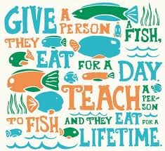 Image result for teach a person to fish